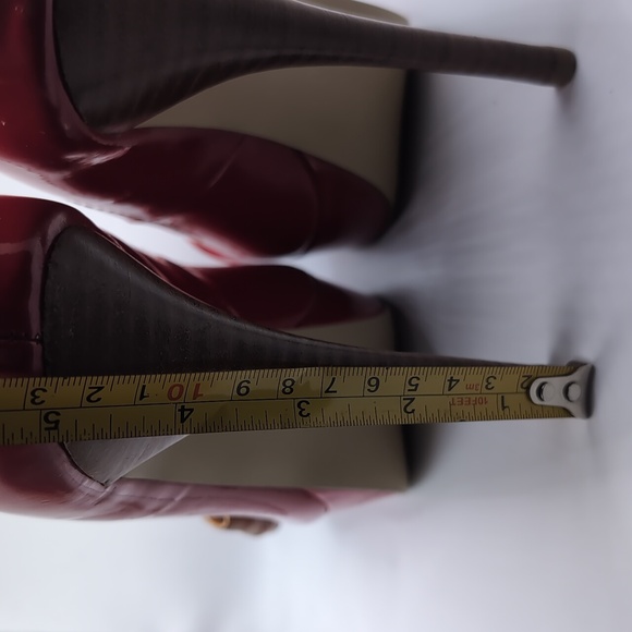 Guess Caylee Red Platform Heels size 7 - Picture 4 of 10